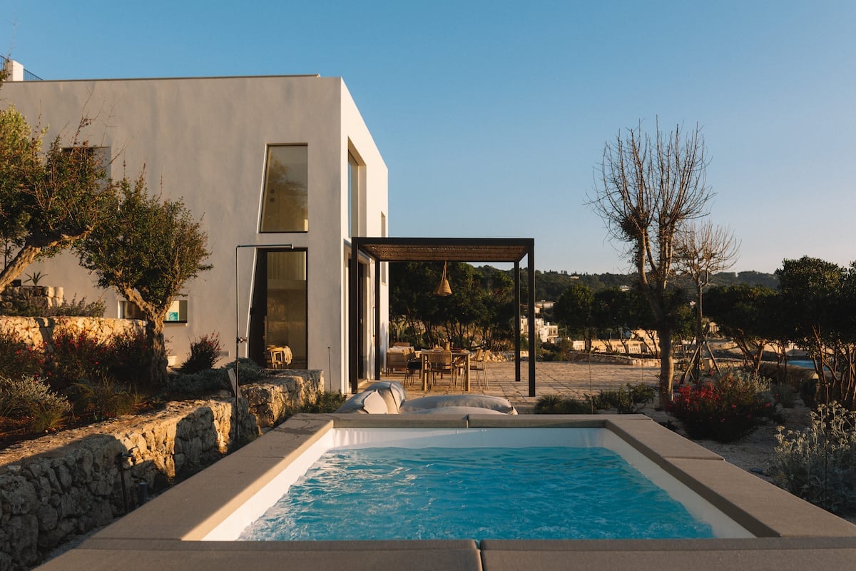 House by the sea at Tricase Porto